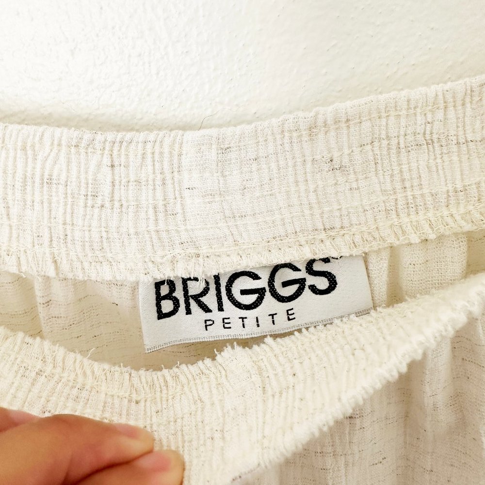 Briggs Petite Cream Stretch Pants - Picture 3 of 3